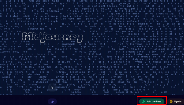 Midjourneyの画面